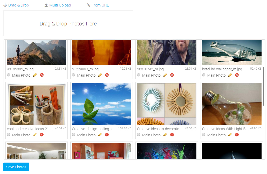 Advanced Photo Album Lightbox