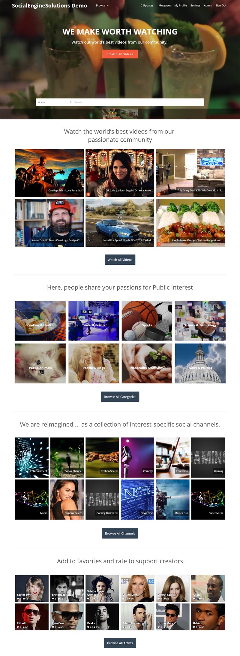 SocialEngine Advanced Video