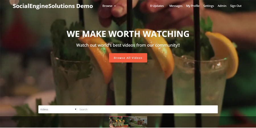 HTML5 Video Background